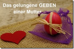 Ostern mit Schrift