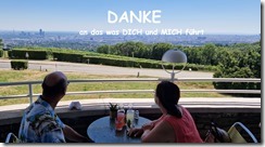 Danke an das was dich und mich führt